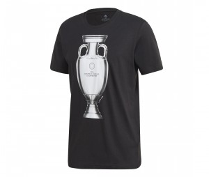 T-shirt UEFA Emblem Noir