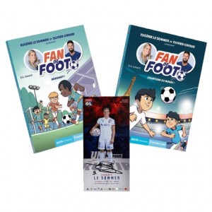 Pack Livres "Fan de Foot" Tomes 4 et 5 + Carte Dédicacée