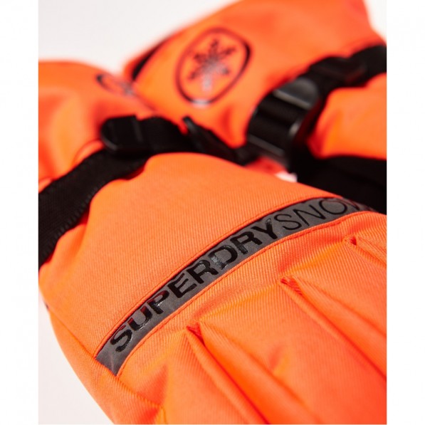 Superdry Gants De Ski Ultimate Snow Service Hyper Orange Superdry tightR