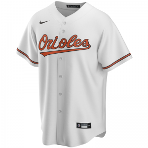 Maillot de Baseball MLB Baltimore Orioles Nike Replica Home Blanc