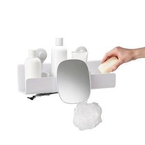 Large étagère de douche avec miroir Easystore Joseph Joseph