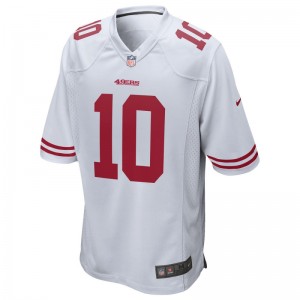 Maillot NFL Jimmy Garoppolo San Francisco 49ers Nike Game Team colour Blanc