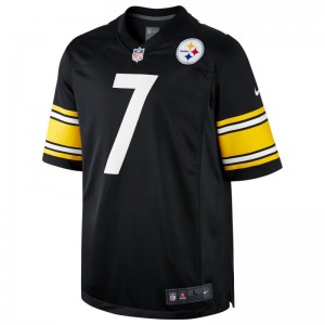 Maillot NFL Ben Roethlisberger Pittsburgh Steelers Nike Game Team colour Noir