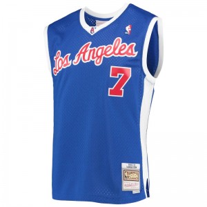 Maillot NBA Lamar Odom Los Angeles Clippers 2002-03 Mitchell & ness Hardwood Classics swingman Bleu