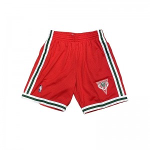 Short NBA Milwaukee Bucks 2008 Mitchell & Ness Swingman Rouge