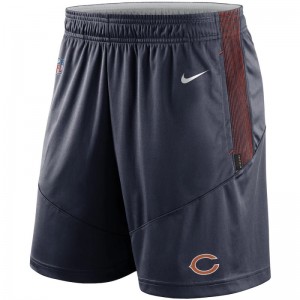 Short NFL Chicago Bears Nike Logo Core Bleu marine pour homme