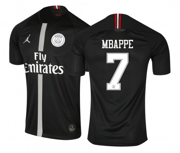 maillot psg jordan noir 2018