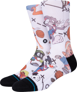  Stance Tune Conversational Sock White Jam Space 