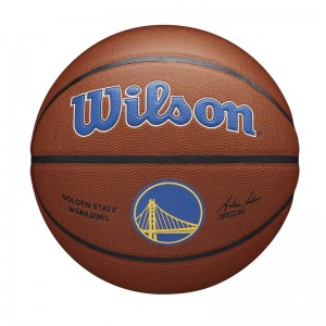 Ballon de Basketball NBA Golden State Warriors Wilson Team Alliance Exterieur