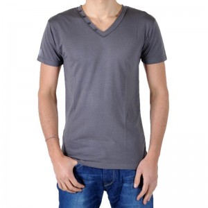 T-Shirt Eleven Paris L2 Basic V Button SS