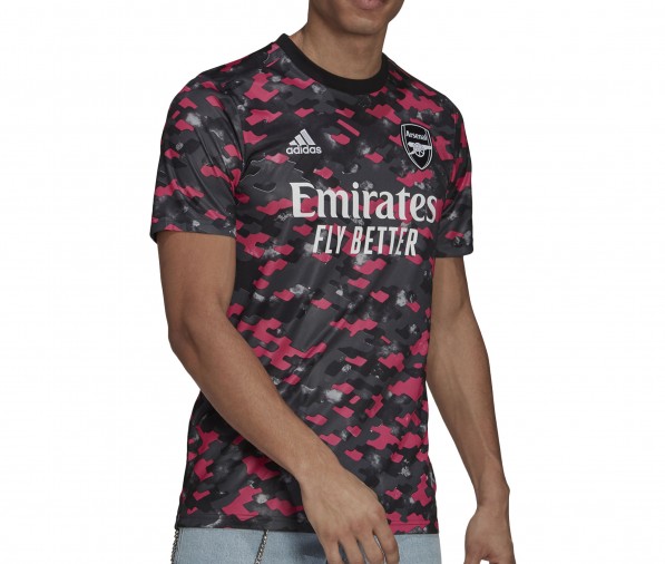 arsenal maillot rose