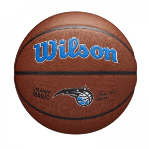 Ballon de Basketball NBA Orlando Magic Wilson Team Alliance Exterieur