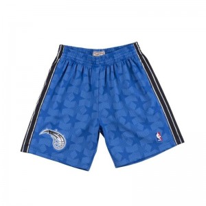 Short NBA Orlando Magic 2000 Mitchell & Ness Swingman Bleu pour Homme