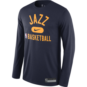  Nike 21 Practice DriFit Longsleeve Navy Primary 