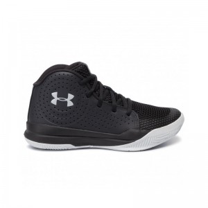 Chaussure de Basket Under Armour Jet Mid 2019 Noir pour junior