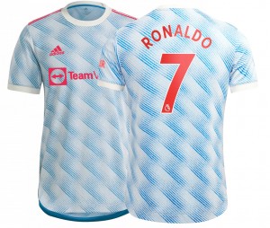 Maillot Authentique Manchester United Extérieur Ronaldo 2021/2022