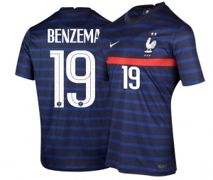 Maillot France Domicile BENZEMA 2021-2022