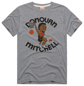 Donovan Mitchell Homage Caricature Tee Black Edition City 