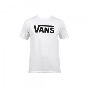 T-shirt Vans Men Classic White Black