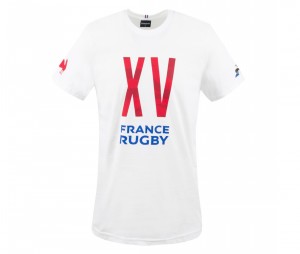 T-shirt France FFR Blanc