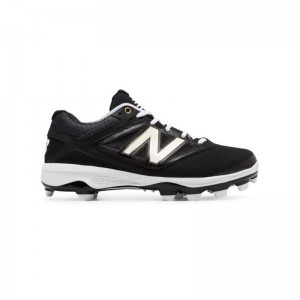 Crampons de Baseball moulés New balance B3 low Noir pour Homme