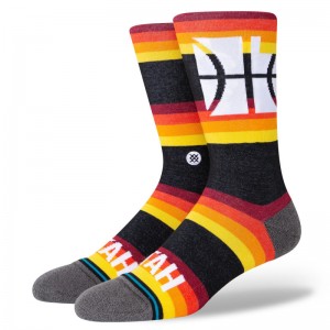 Chaussettes NBA Utah Jazz Stance City Edition 20 Noir