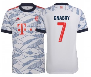 Maillot Bayern Munich Third Gnabry 2021/2022