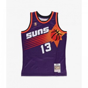 Maillot NBA Steve Nash Phoenix Suns 1996-97 Mitchell & ness Hardwood Classics Violet
