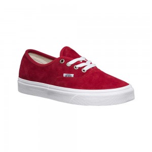 vans authentic white and red