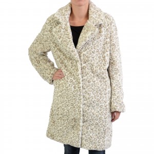 Manteau NA-KD Leopard Faux Fur