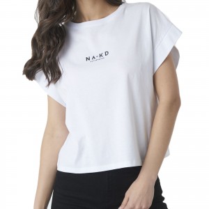 Tee Shirt NAKD Logo Cropped Boxy