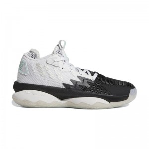 Chaussure de Basketball adidas Dame 8 Blanc pour Junior