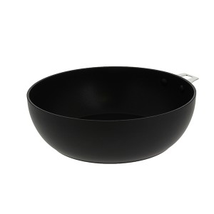 Sauteuse bord droit en inox sans couvercle Ø 20-28 cm - Prim