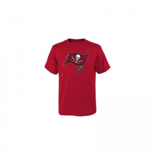 T-Shirt NFL Tampa Bay Buccaneers Outter Stuff Primary Rouge Pour Junior