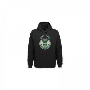 Sweat à capuche NBA Milwaukee Bucks Outter Stuff Primary Noir pour Junior