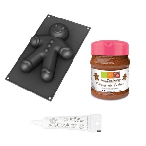 Kit bonhomme en pain d'épices Scrapcooking