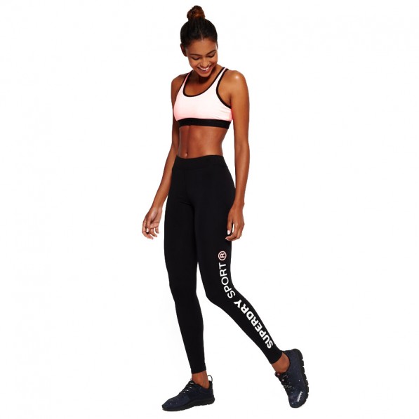 Superdry Collant Core Gym Legging Black Superdry tightR