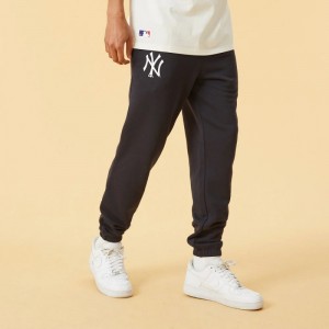 Pantalon MLB New York Yankees New Era Team Apparel Fleece bleu marine pour homme