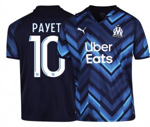 Maillot Reconditionné OM Extérieur Payet 2021/2022