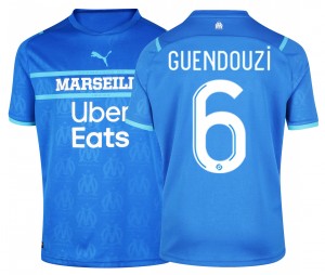 Maillot OM Third Guendouzi 2021/2022