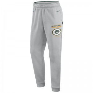 Pantalon NFL Greenbay Packers Nike Therma Gris pour homme