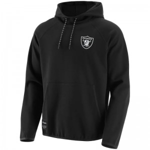 Sweat à capuche NFL Las Vegas Raiders Fanatics Mono Noir