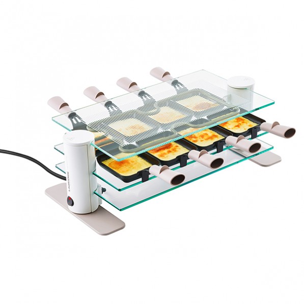 Raclette 10 personnes Transparence MINERAL Lagrange 