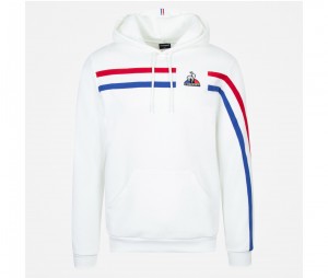 Sweat à capuche France Rugby Blanc