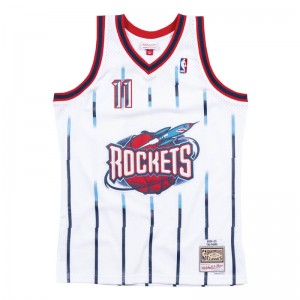 Maillot NBA Yao Ming Houston Rockets 2002-03 Mitchell & ness Hardwood Classic swingman Blanc