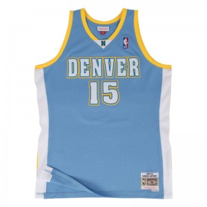 Maillot NBA Carmelo Anthony Denver Nuggets Road 2003-04 Mitchell & ness Hardwood Classic swingman Bleu