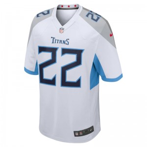 Maillot NFL Derrick Henry Tennessee Titans Nike Game Team colour Blanc