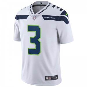 Maillot NFL Russell Wilson Seattle Seahawks Nike Game Team colour Blanc