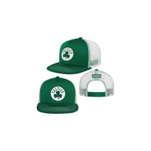 Casquette NBA Boston Celtics Outerstuff Team Slouch Adjustable Vert pour enfant