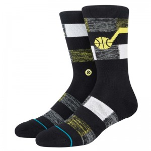 Chaussettes NBA Utah Jazz Stance Cryptic Noir